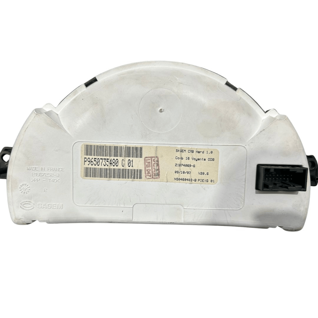 Painel de Instrumentos Peugeot Citroen C3 1.0 Flex – Sagem P9650735480 - Imagem 2